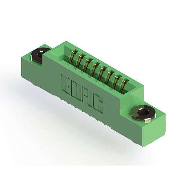 341-008-520-103 CONN EDGE SINGLE FML 8POS 0.100