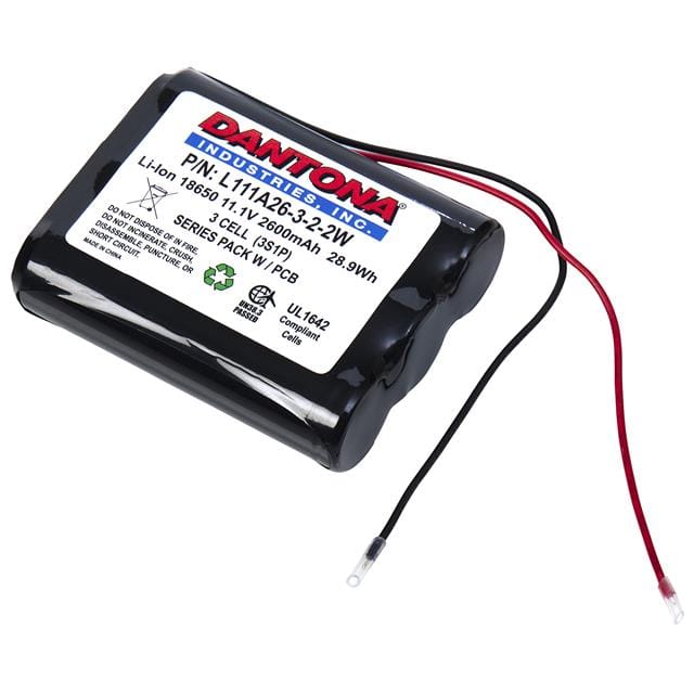 L111A26-3-2-2W DANTONA INDUSTRIES 11.1 VOLT 260