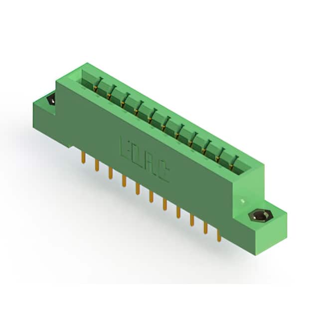 333-022-521-208 CONN EDGE DUAL FMALE 22POS 0.156