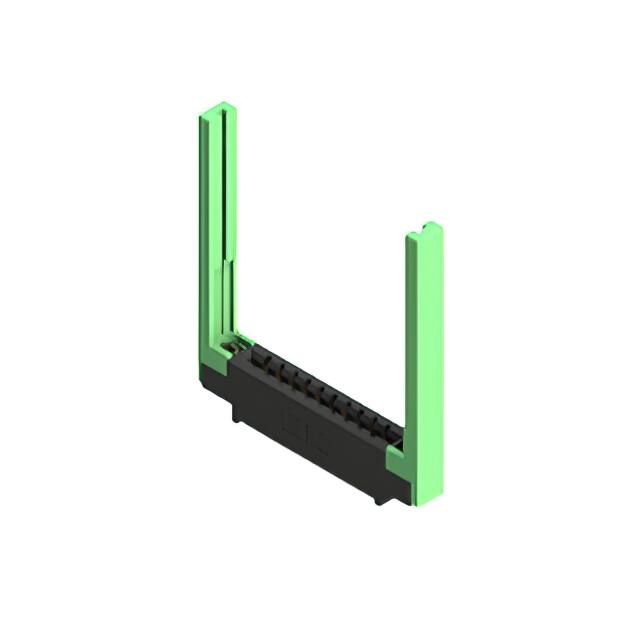 387-010-524-668 CONN EDGE SGL FMALE 10POS 0.156