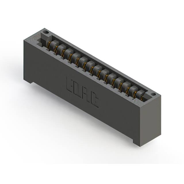 396-014-521-101 CONN EDGE SGL FMALE 14POS 0.125