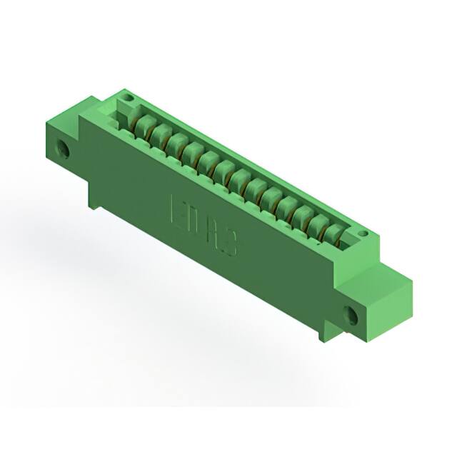 346-014-521-612 CONN EDGE SGL FMALE 14POS 0.125