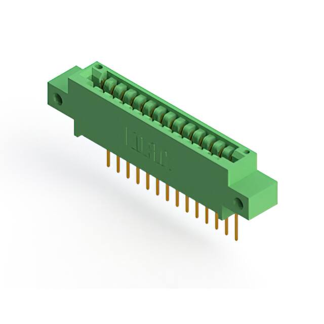 346-014-522-612 CONN EDGE SGL FMALE 14POS 0.125