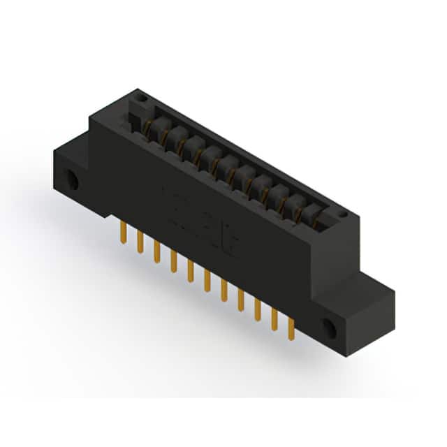 396-022-521-212 CONN EDGE DUAL FMALE 22POS 0.125