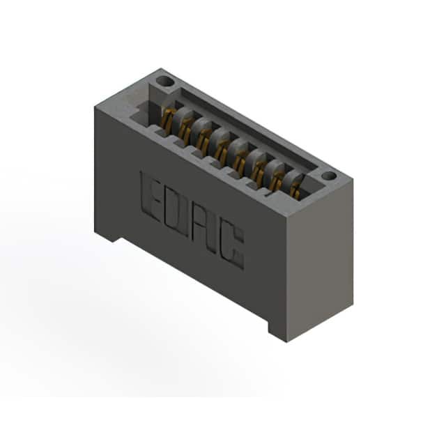 395-008-520-101 CONN EDGE SINGLE FML 8POS 0.100