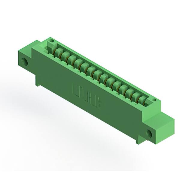 346-015-521-612 CONN EDGE SGL FMALE 15POS 0.125