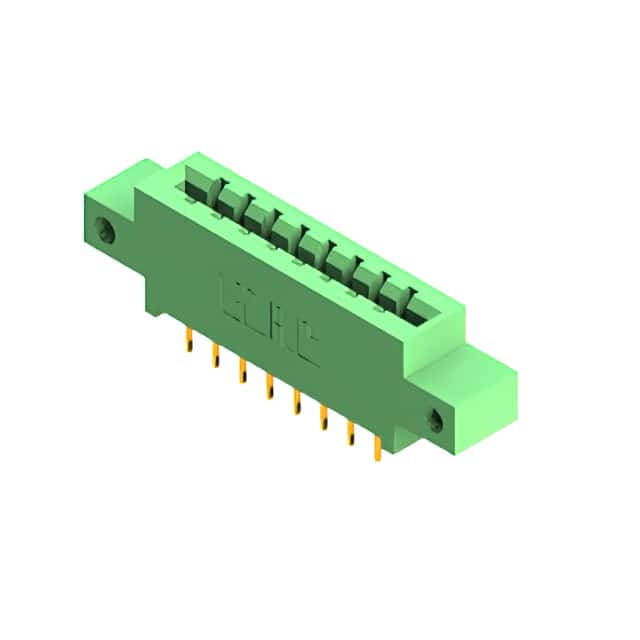 337-008-558-612 CONN EDGE SGL FMALE 8POS 0.156