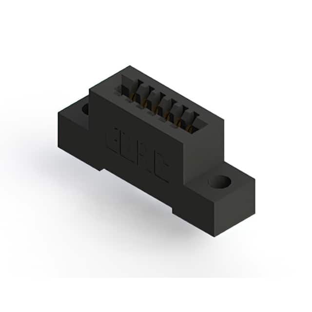 392-006-520-104 CONN EDGE SINGLE FML 6POS 0.100