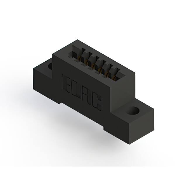 392-006-524-104 CONN EDGE SINGLE FML 6POS 0.100