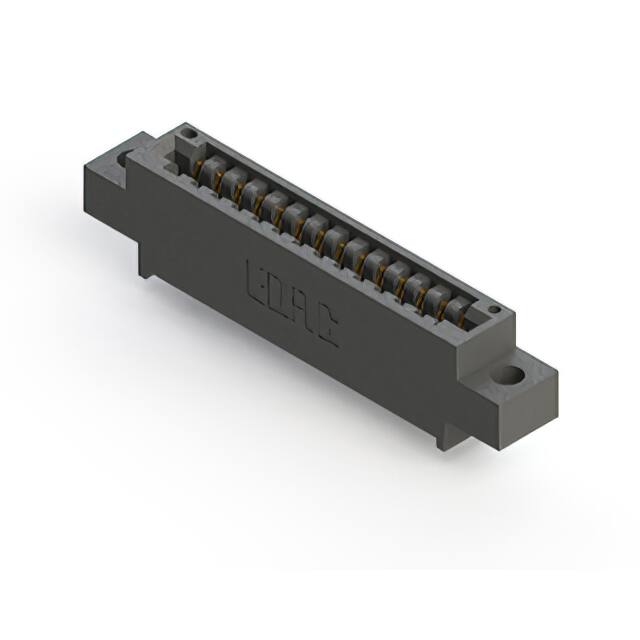 396-014-520-604 CONN EDGE SGL FMALE 14POS 0.125