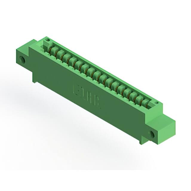 346-017-521-612 CONN EDGE SGL FMALE 17POS 0.125