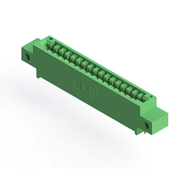 346-017-520-612 CONN EDGE SGL FMALE 17POS 0.125