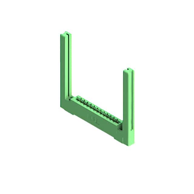 337-012-541-158 CONN EDGE SGL FMALE 12POS 0.156