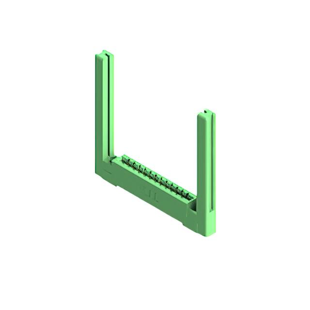 337-012-542-158 CONN EDGE SGL FMALE 12POS 0.156