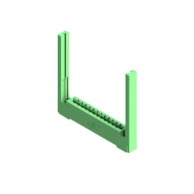 337-012-523-168 CONN EDGE SGL FMALE 12POS 0.156