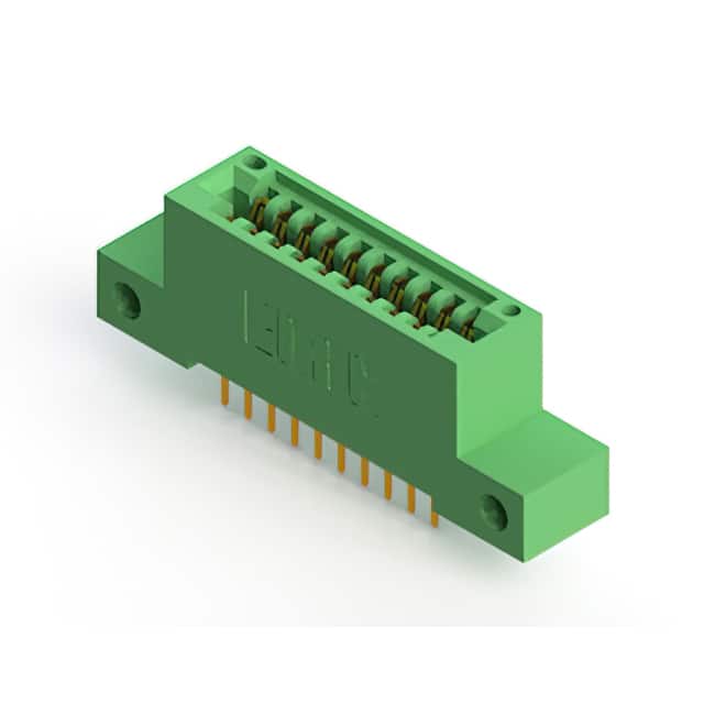 345-020-525-212 CONN EDGE DUAL FMALE 20POS 0.100