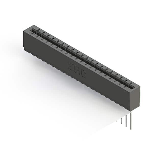 717-020-541-101 CONN EDGE SGL FMALE 20POS 0.156