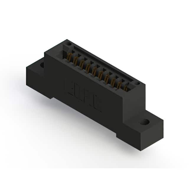 395-010-525-102 CONN EDGE SINGLE FML 10POS 0.100