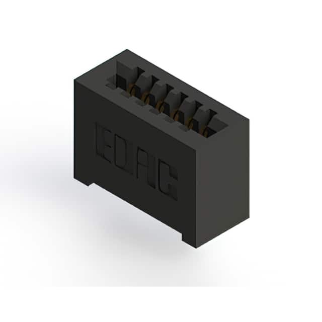 392-006-521-101 CONN EDGE SINGLE FML 6POS 0.100
