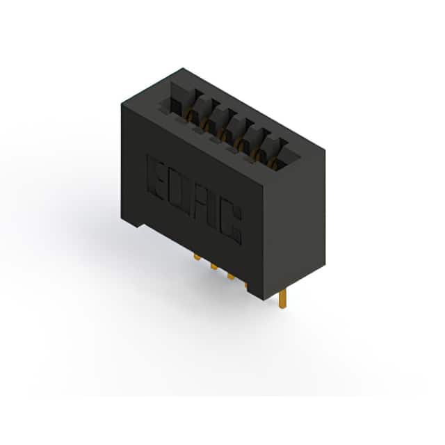 392-006-523-101 CONN EDGE SINGLE FML 6POS 0.100