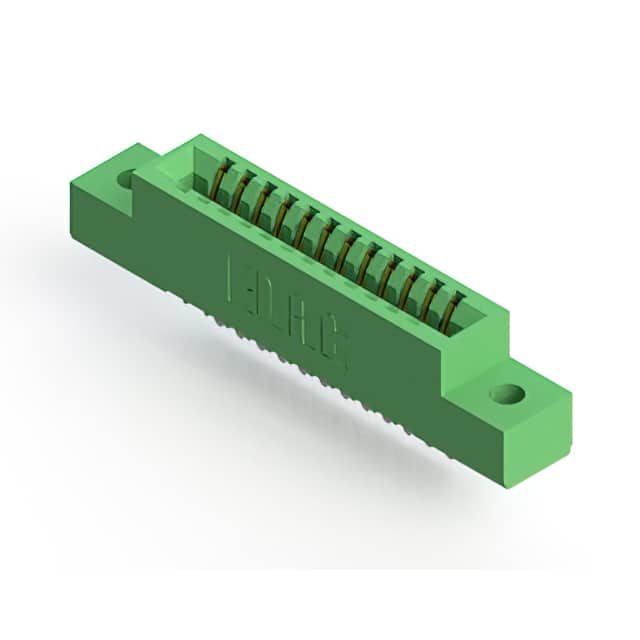 341-012-500-102 CONN EDGE SINGLE FML 12POS 0.100