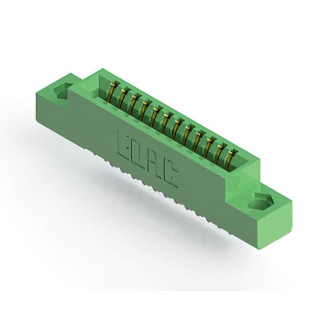 341-012-500-104 CONN EDGE SINGLE FML 12POS 0.100