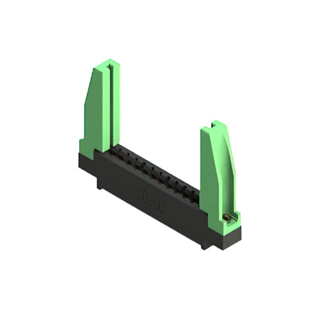 387-012-524-678 CONN EDGE SGL FMALE 12POS 0.156