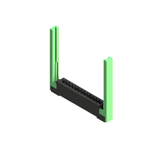 387-012-542-168 CONN EDGE SGL FMALE 12POS 0.156