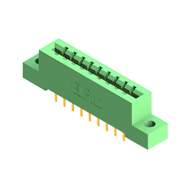 337-018-520-204 CONN EDGE DUAL FMALE 18POS 0.156