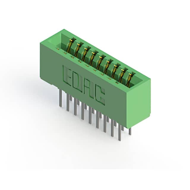 341-018-522-201 CONN EDGE DUAL FMALE 18POS 0.100