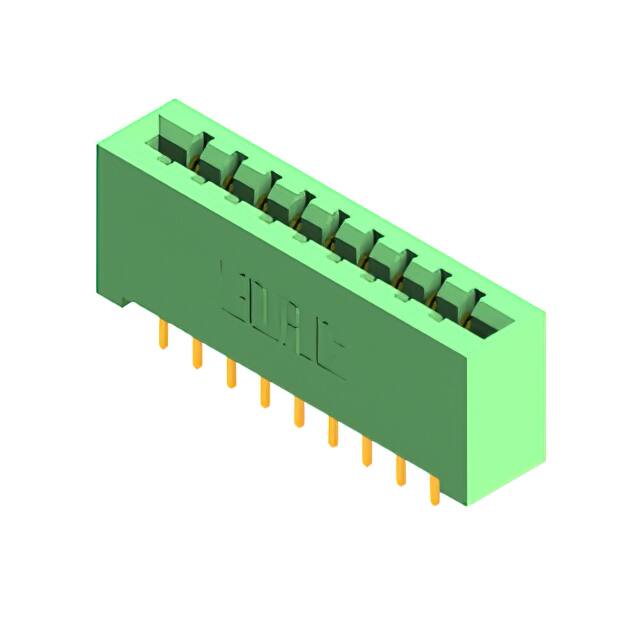 337-018-521-201 CONN EDGE DUAL FMALE 18POS 0.156