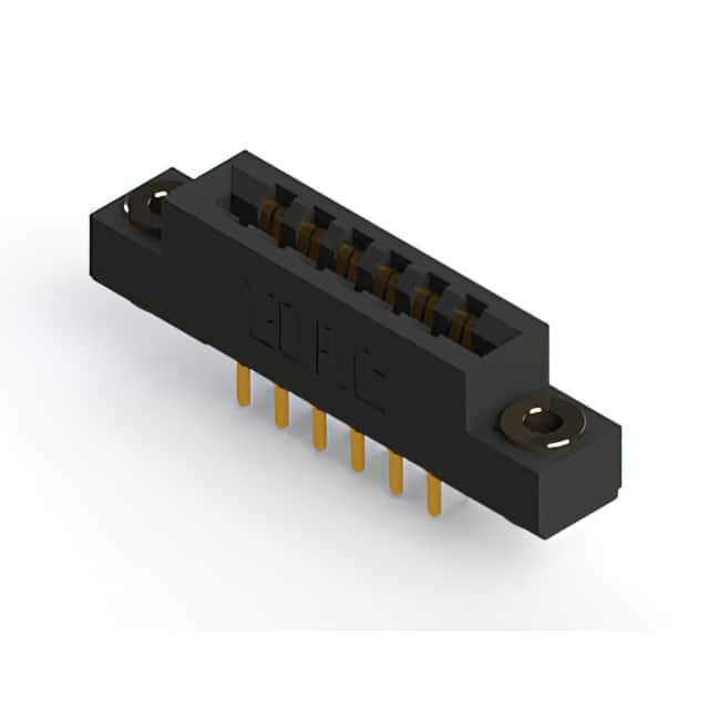 355-012-520-503 CONN EDGE DUAL FMALE 12POS 0.156