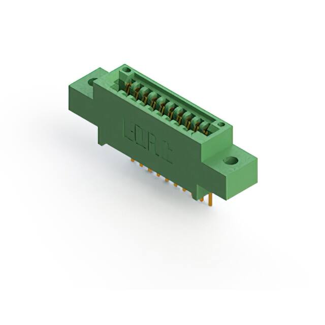 345-010-542-602 CONN EDGE SINGLE FML 10POS 0.100