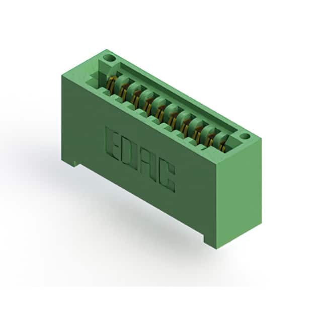 345-010-520-101 CONN EDGE SINGLE FML 10POS 0.100