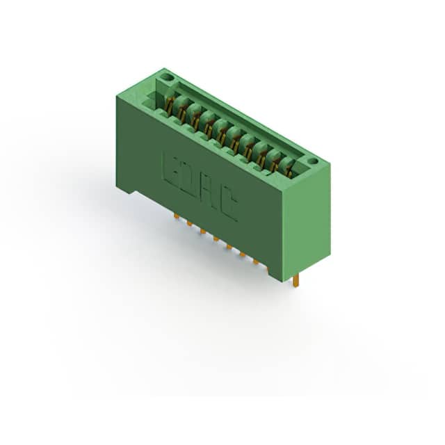 345-010-542-101 CONN EDGE SINGLE FML 10POS 0.100