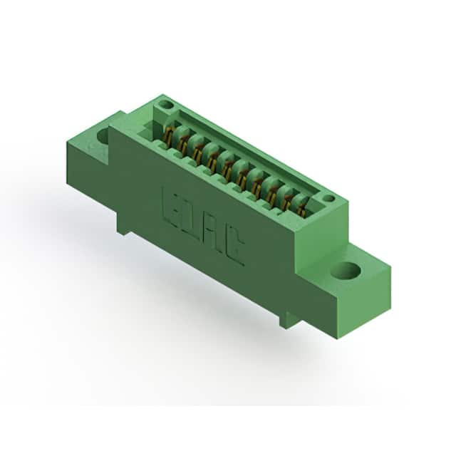345-010-520-404 CONN EDGE SINGLE FML 10POS 0.100