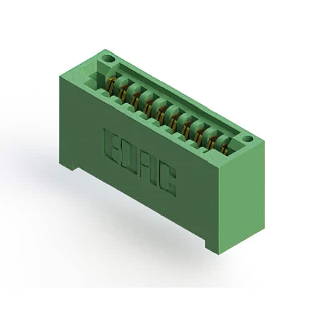 345-010-521-101 CONN EDGE SINGLE FML 10POS 0.100