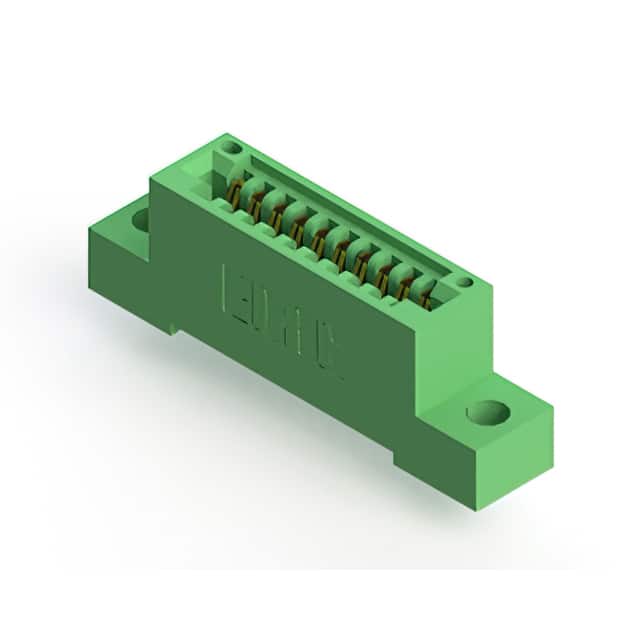 345-010-525-104 CONN EDGE SINGLE FML 10POS 0.100