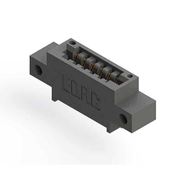 396-006-521-612 CONN EDGE SGL FMALE 6POS 0.125