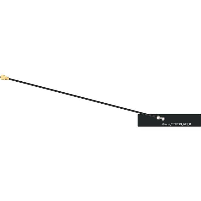 YF0023CA FLEX PCB ANTNA WIFI 6 100MM UFL
