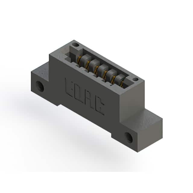 396-006-521-112 CONN EDGE SGL FMALE 6POS 0.125