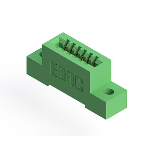 342-006-521-102 CONN EDGE SINGLE FML 6POS 0.100