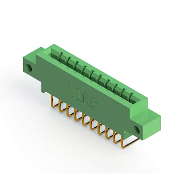 333-010-558-612 CONN EDGE SGL FMALE 10POS 0.156