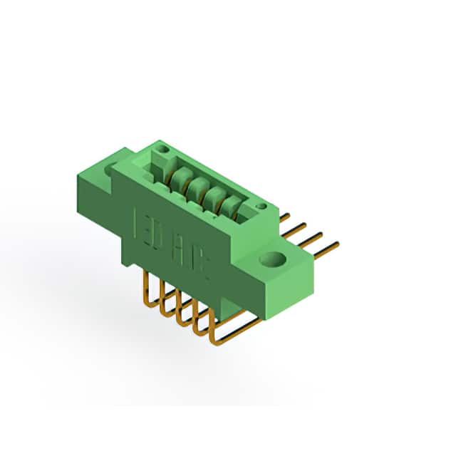346-010-558-804 CONN EDGE DUAL FMALE 10POS 0.125
