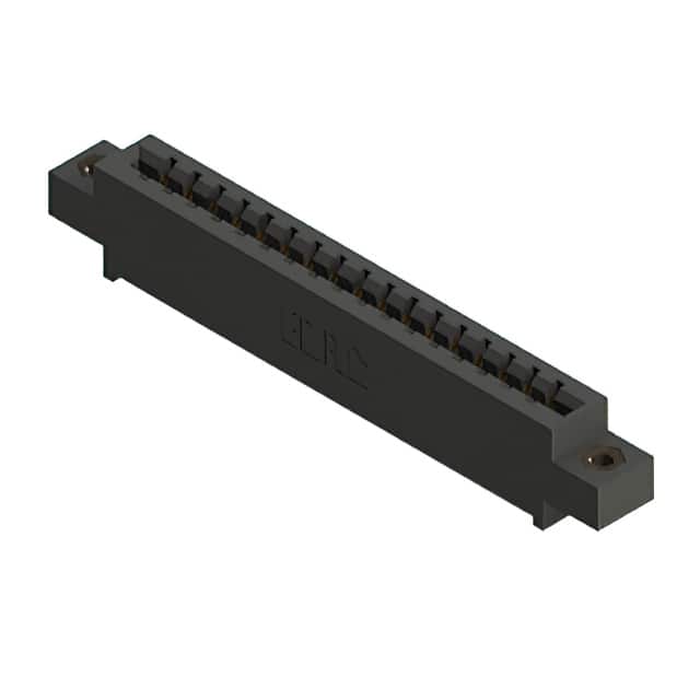 387-017-520-607 CONN EDGE SGL FMALE 17POS 0.156