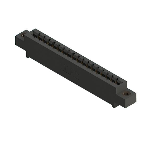 387-017-523-607 CONN EDGE SGL FMALE 17POS 0.156