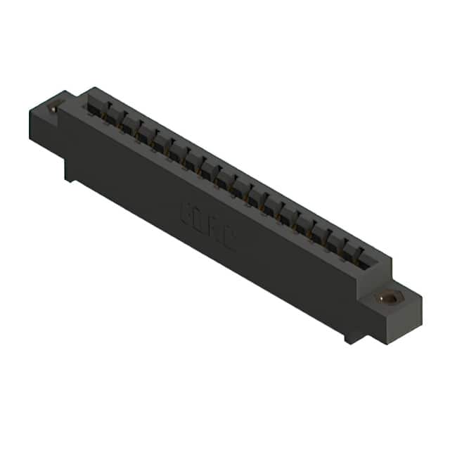 387-017-521-607 CONN EDGE SGL FMALE 17POS 0.156