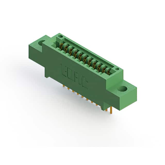345-011-523-604 CONN EDGE SINGLE FML 11POS 0.100