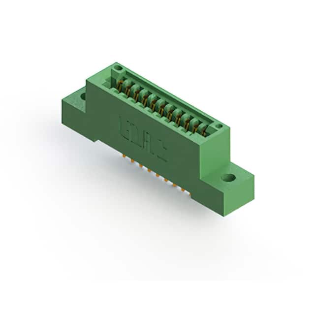 345-011-540-102 CONN EDGE SINGLE FML 11POS 0.100