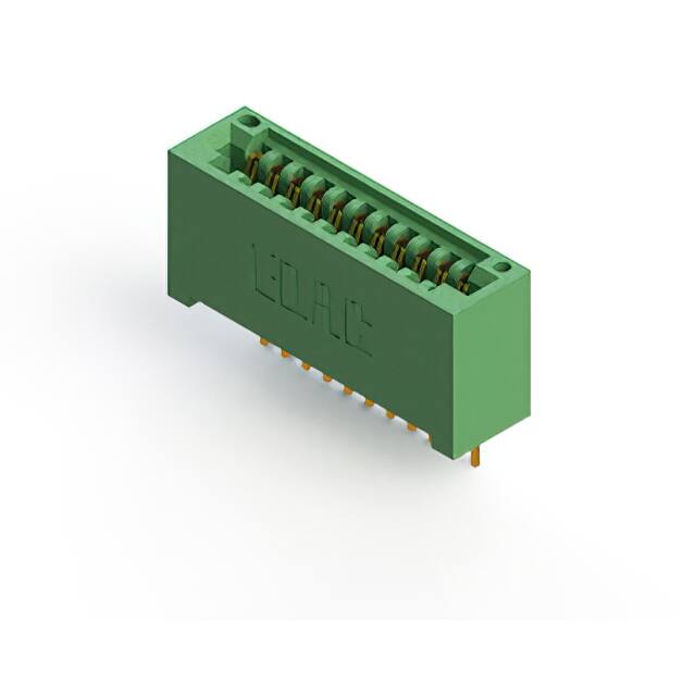 345-011-540-101 CONN EDGE SINGLE FML 11POS 0.100